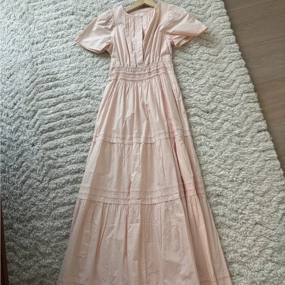 Anthropologie Blush Maxi Dress - Picture 2 of 6